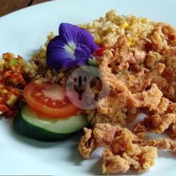 Nasgor Kulit Ayam Kriyuk