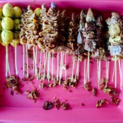 Sate Telor, Usus, Ati, Ampela