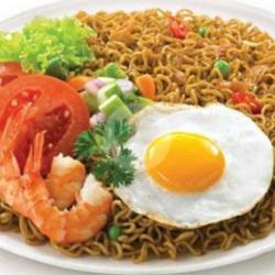 Indomie Goreng Toping Telur