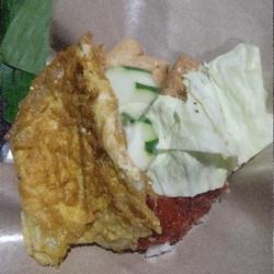 Nasi Penyet Telur