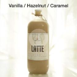 Caramel/hazelnut/vanilla Latte  1 Liter