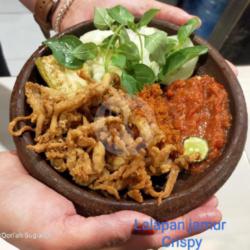 Lalapan Jamur Crispy