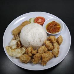 Nasi Ayam Sambal Korek   Sirup