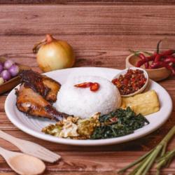 Sei Ayam Sambal Embe Nasi