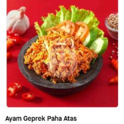 Ayam Geprek Paha Atas