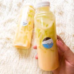 Mango Jelly Milk Drink