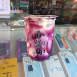 Bluberry Boba Creamy Chese