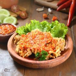 Ayam Geprek Crispy Sambal Original