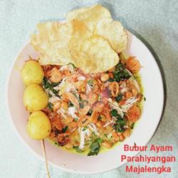 Bubur Ayam Dan Sate Telur Puyuh