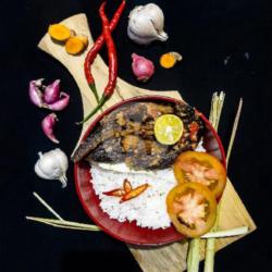 Nasi Belut Geprek