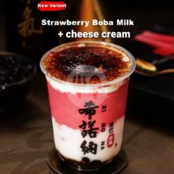 Strawberry Milk   Cheese Cream