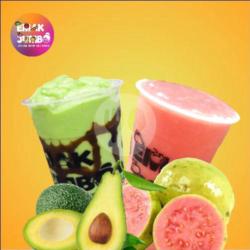 Berdua, Lebih Hepi! Jus Alpukat   Jambu (jumbo 22oz)