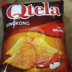 Qtela Singkong Rasa Balado 180g