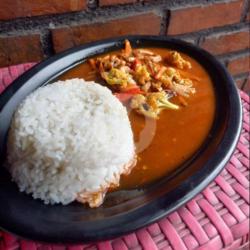 Nasi Cumi Merah