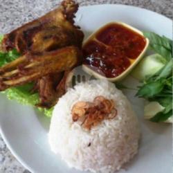 Nasi Bebek Goreng Plus Tahu Tempe (free Es Teh)