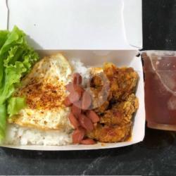 Nasi Ayam Sambel Terasi  Minum