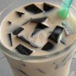 Es Cincau Item Susu Kental Manis