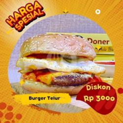 Burger Patty Telur