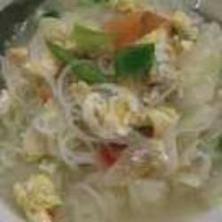 Bihun Rebus Sedeng   Krupuk