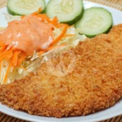 Steak Chiken Katsu Saos Keju