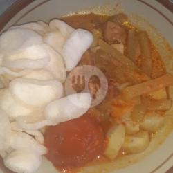 Lontong Sayur Ati Ampela Balado