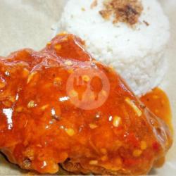 Paket Red Chiken Lava Dada / Paha Atas Original