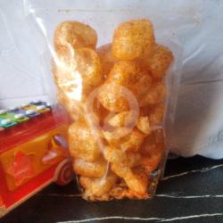 Kerupuk Kulit Sapi Pedas Jeruk 80 Gr