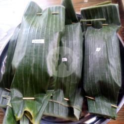 Nasi Bakar Mix Cumi Teri