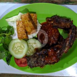 Nasi   Lele Bakar