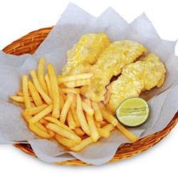 Butter Fish And Chips Mahi-mahi  (100 Gram)