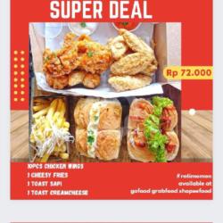 Super Deal Wings Kentang