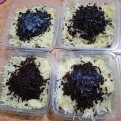 Pisang Keju Coklat Susu