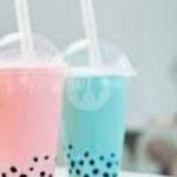 Boba Cheese Cream Vanilla Blue