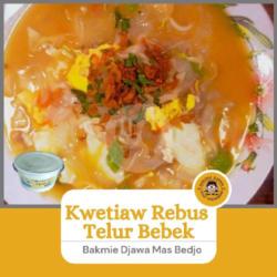 Kwetiau Rebus Telur Bebek