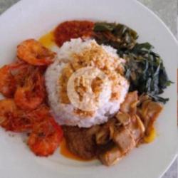 Nasi Udang Balado