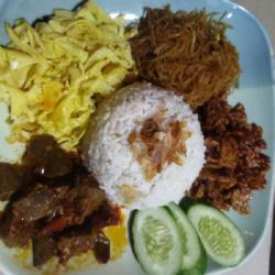 Nasi Uduk Paru Sambal Rica Rica