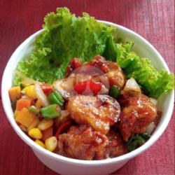 Rice Bowl Udang Teriyaki