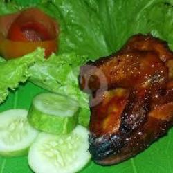 Ayam Bakar Pedas Manis Dada   Nasi Sayur Asam