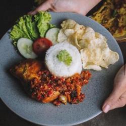 Nasi Ayam Sambal Petir