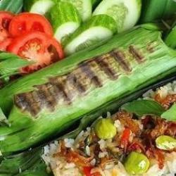 Nasi Bakar Ikan Tongkol