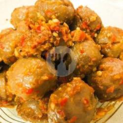 1 Porsi Bakso Goreng Pedas (6pcs Belah 2)