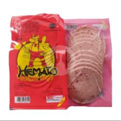 Daging Slice Burger Sapi (frozen) Hemato 250g