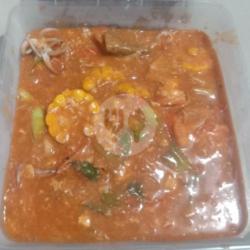 Cumi Udang Saos Padang