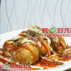 Takoyaki With Corned Beef