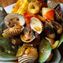 Kerang Saos Asam Manis/ Tiram/ Pedas