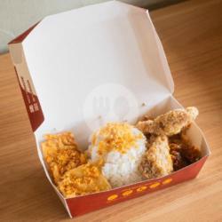 Paket Nasi Tahu Tempe Krispy