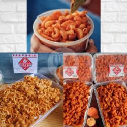 Makaroni Kering Toples   Makaroni Basah Toples   Mie Kremes Toples