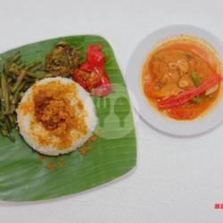 Nasi Ikan Tenggiri Asam Manis