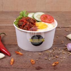 Rice Bowl Sambal Goreng Usus