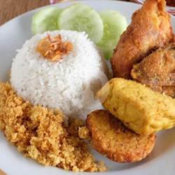 Paket Nasi Ayam Kremes